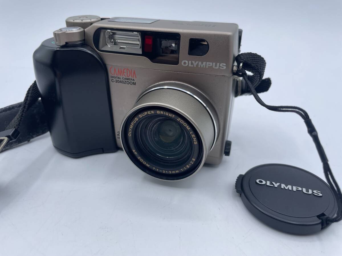 N37037◆ OLYMPUS オリンパス CAMEDIA キャメディア C-2040 ZOOM コンパクト デジタルカメラ デジカメ コンデジ 211万画素 7.1-21.3mm拍卖