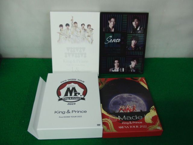 King&Prince Blu-ray 2点/DVD2点※ARENA TOUR 2022 -Made in 初回限定盤の中身トレイ爪部分に破損あり拍卖