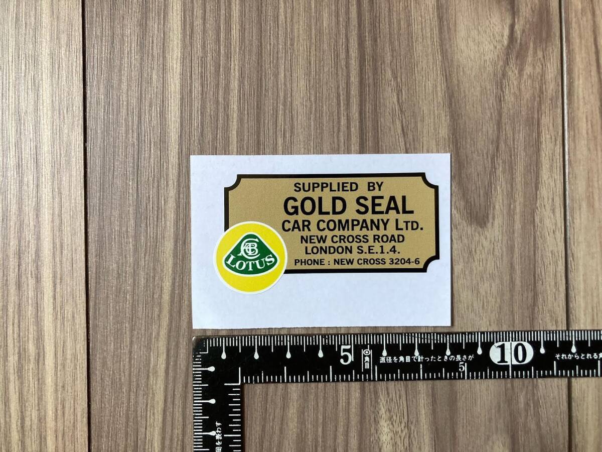 送料無料 Lotus Gold Seal ロータス カッティング ステッカー拍卖