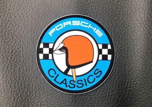 ポルシェ クラシック オレンジ ヘルメット ステッカー porsche 911 カレラ 996 997 991 992 718 ボクスター 356 930 964 (OreHe12b拍卖