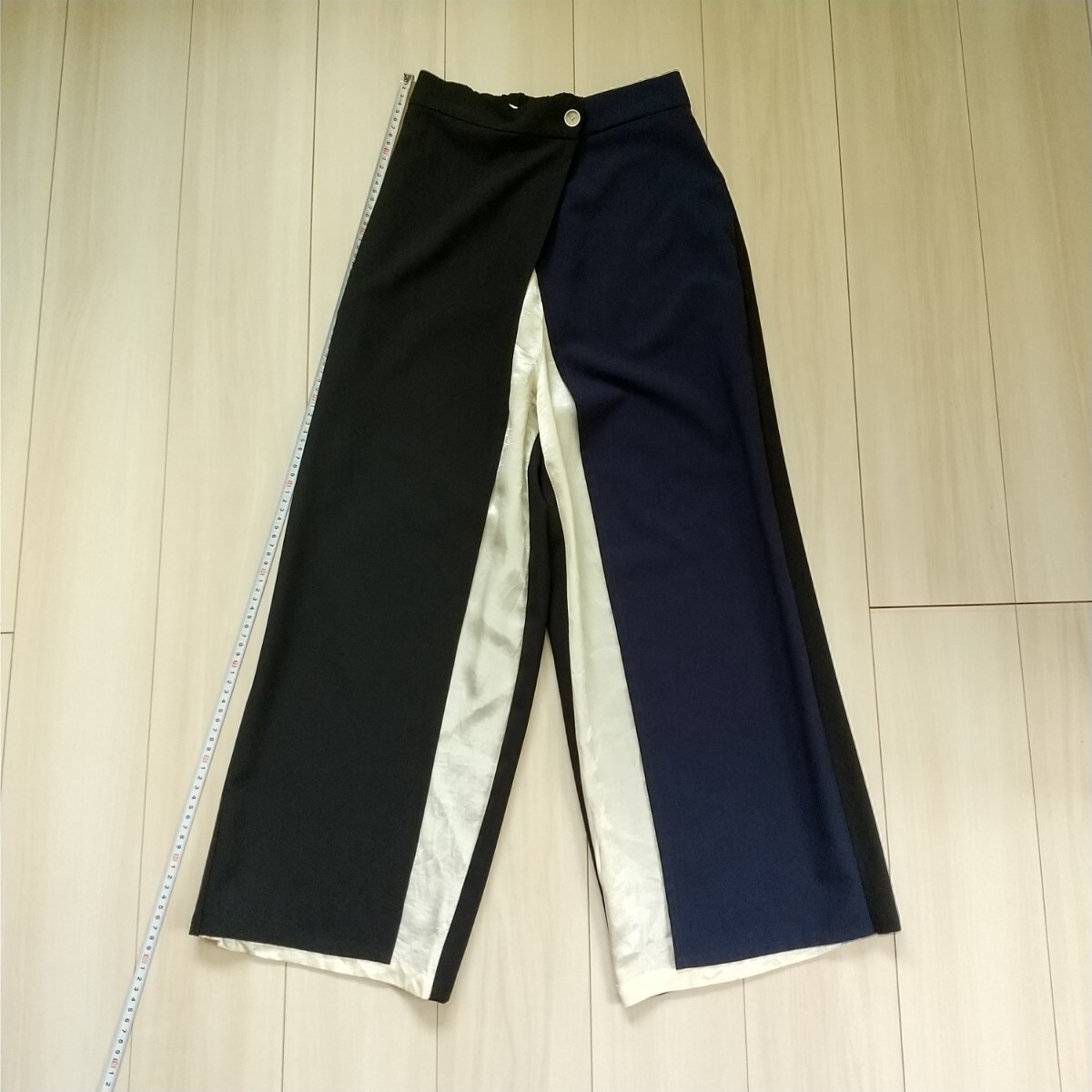 ◎●Eimee Law 配色ラップパンツ 38サイズ拍卖