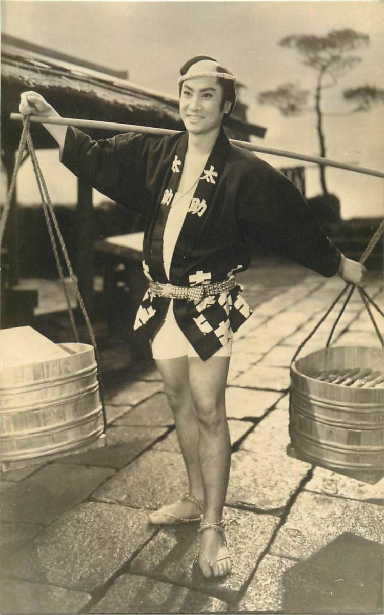 p38058『萬屋錦之介/中村錦之助』ブロマイド 錦ちゃん 小川 錦一 播磨屋 有馬稲子 淡路恵子 新諸国物語 子連れ狼拍卖