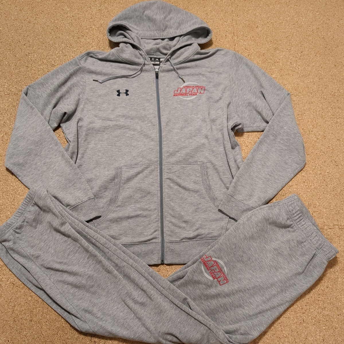 【非売品】2018アメフト日本代表 選手支給 第3回 FISUアメリカンフットボール大学世界選手権大会 スウェット セットアップ 3XL拍卖