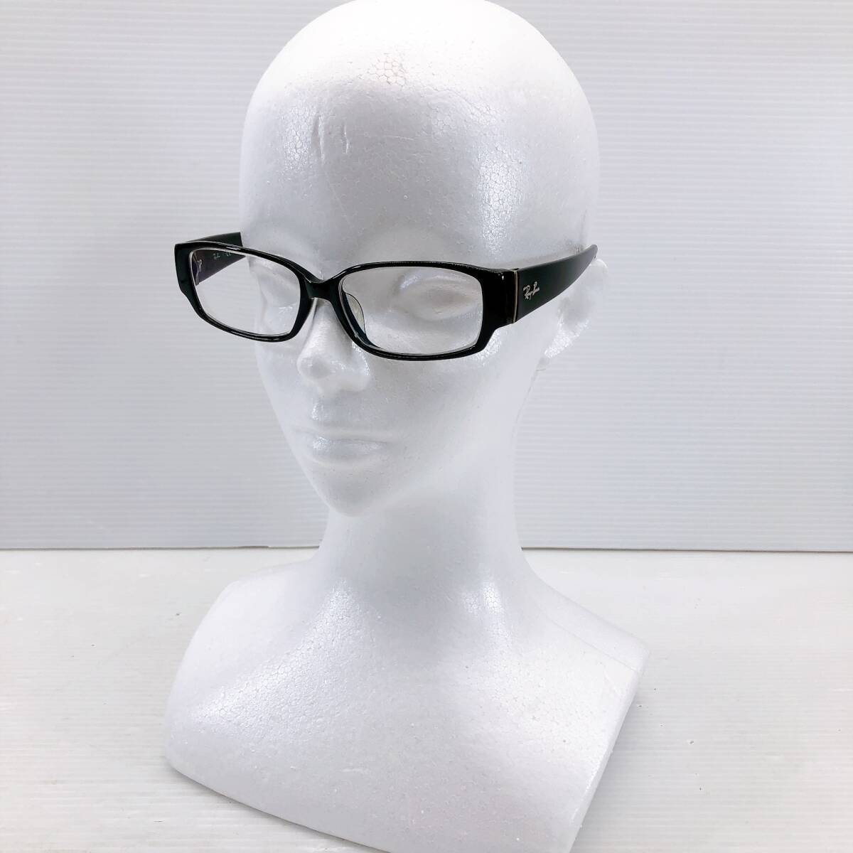 ■ Ray-Ban レイバン RX5250-5114 メガネ フレーム ブラック 度入り レンズ メンズ 眼鏡 スクエア ■拍卖