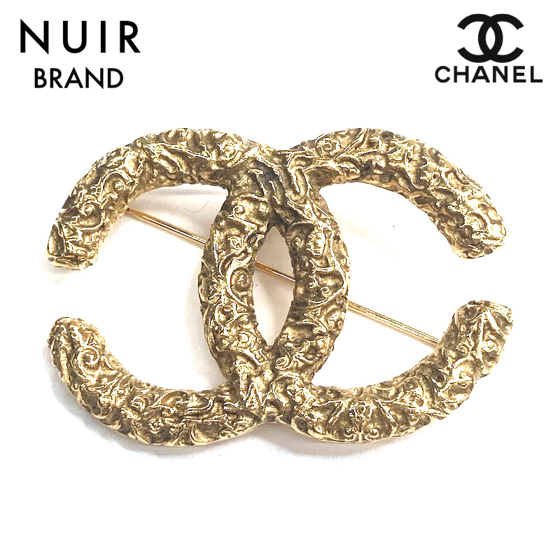 シャネル CHANEL ブローチ 1993年 GP ゴールド拍卖