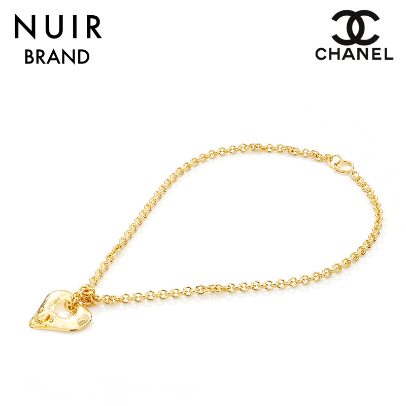 シャネル CHANEL ネックレス ココマーク ゴールド拍卖
