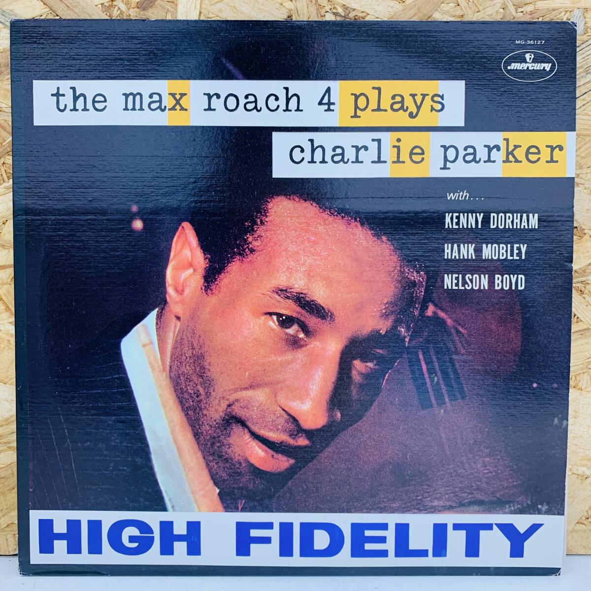 MG-36127 The Max Roach 4 Plays Charlie Parker LPレコード※2400010407987拍卖