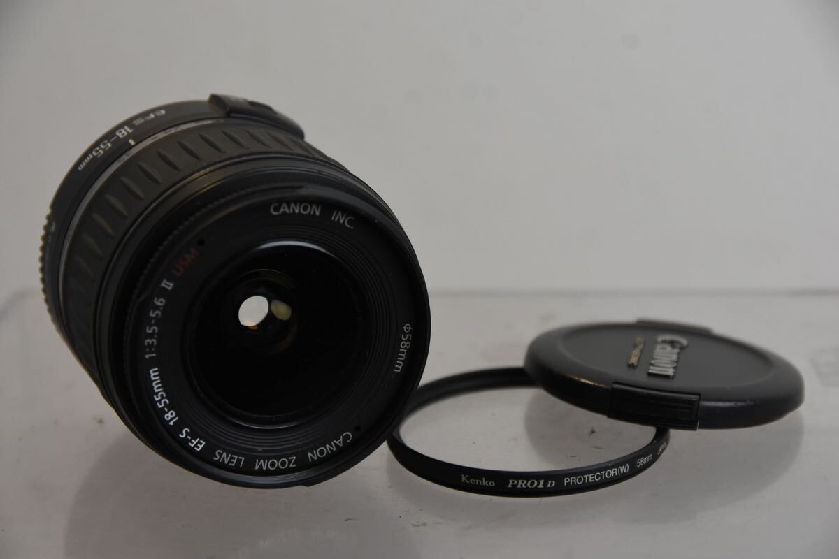 レンズ LENS Canon キャノン EF-S 18-55mm F3.5-5.6 Ⅱ USM Y11拍卖
