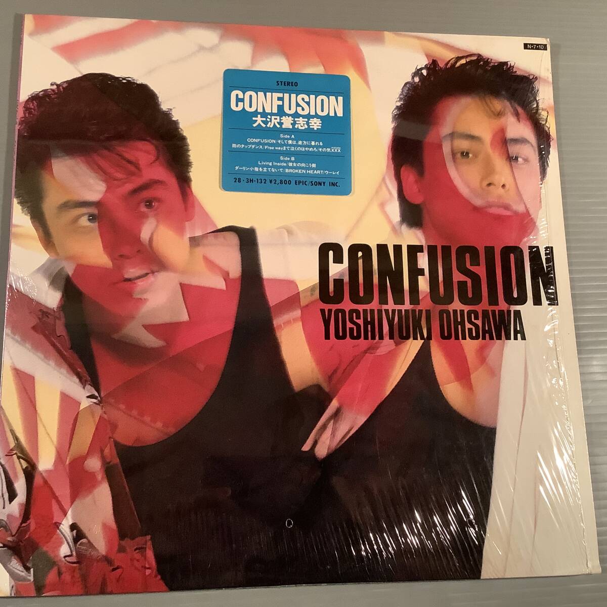 LP●大沢誉志幸/CONFUSION●シュリンク付美品!拍卖