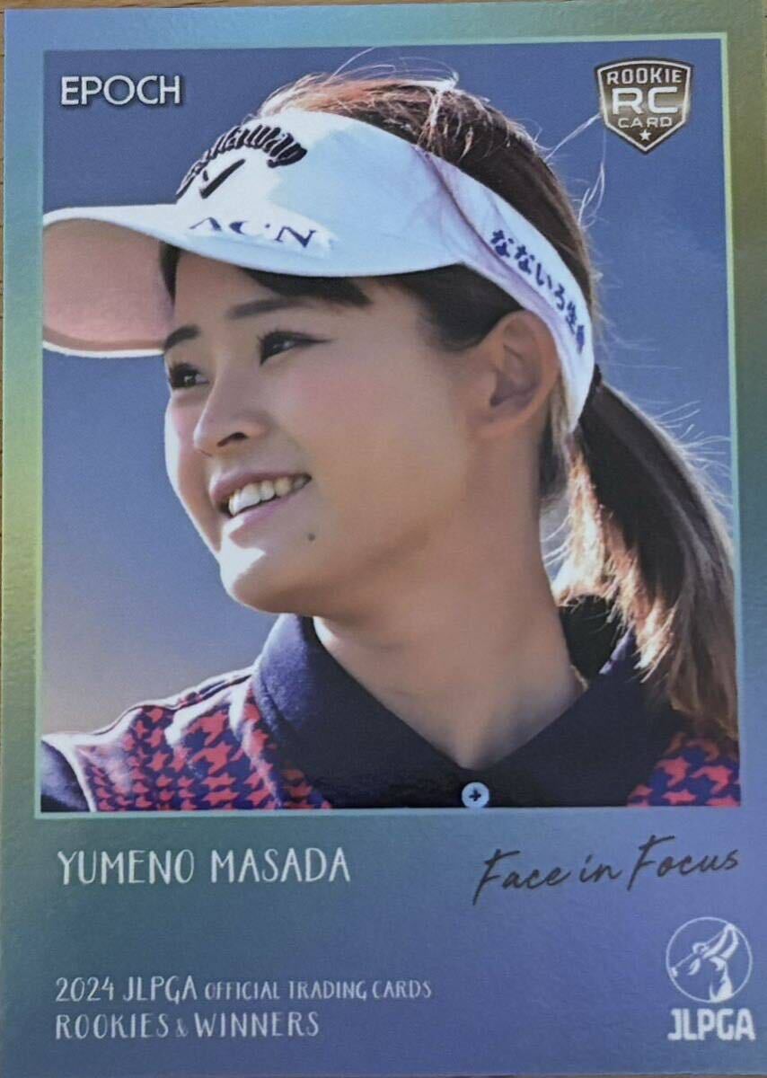 EPOCH 2024 JLPGA オフィシャルトレーディングカード ROOKIES&WINNERS 政田 夢乃 RC Face in Focusカード拍卖
