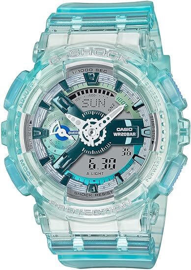 新品■CASIO G-SHOCK 腕時計 web限定 GMA-S110VW-2AJF レディース ブルーグリーン 国内正規品 拍卖