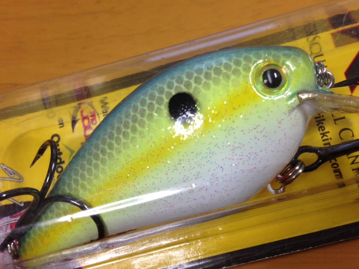 ★STRIKE KING★ ストライクキング KVD2.5 チャートセクシーシャッド ケビンバンダム ※リップに傷あり #20-1252拍卖