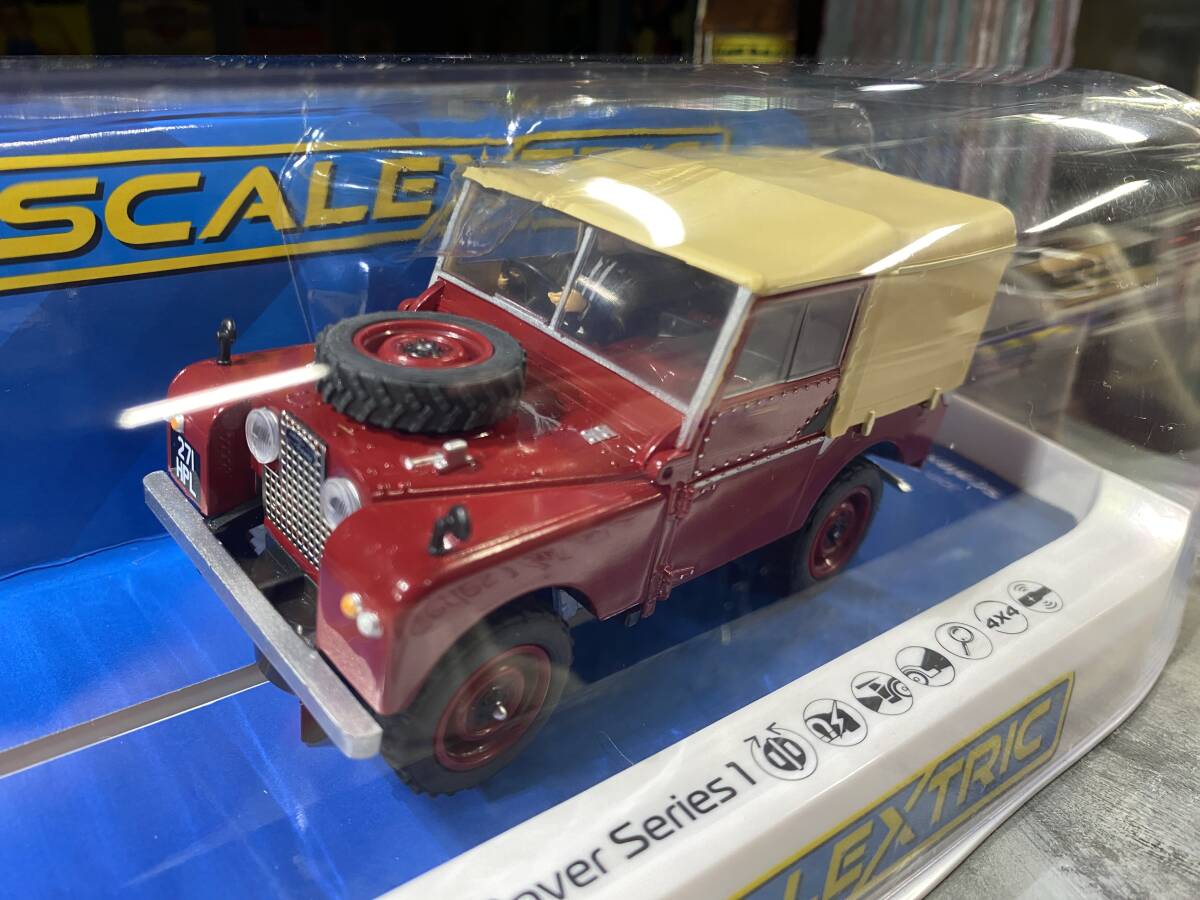 1/32 SCALEXTRIC C4493 Land Rover Series 1 - Poppy Red スロットカー拍卖