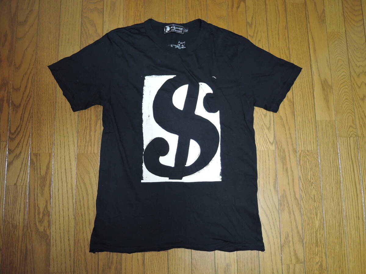 HYSTERIC GLAMOUR × ANDY Worhol カットソー S 黒 $柄 Tシャツ ヒステリックグラマー / アンディウォーホル拍卖