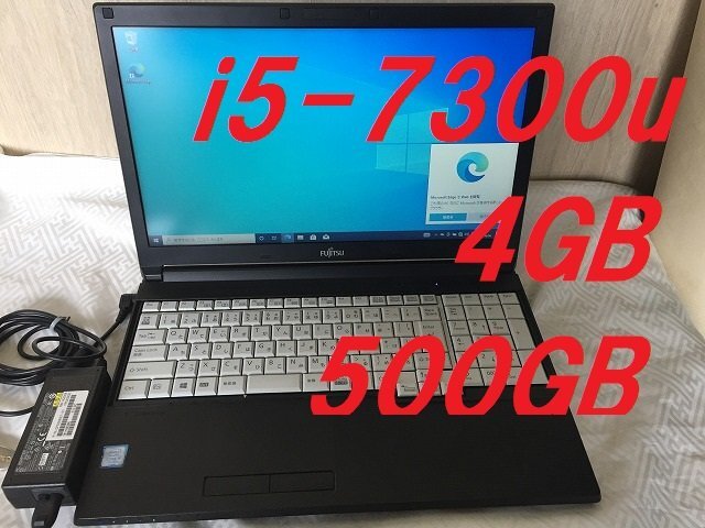 ■ FUJITSU LIFEBOOK A747/S ノートパソコン win10/64bit /Core i5-7300U (2.6GHz)/ 4GB /500GB/【D0606W4-1F-1】拍卖