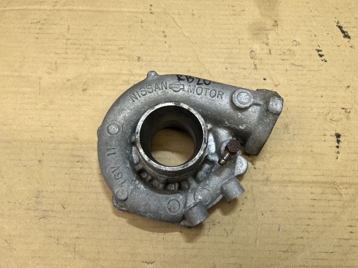 日産純正 スカイライン ローレル RB20DET用 タービンインテークハウジング。拍卖