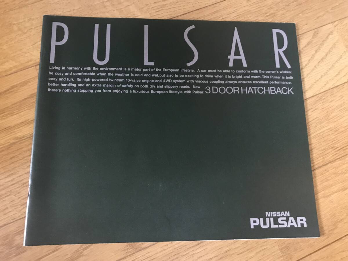 N03-31/ カタログ ニッサン パルサー 1989年 1600ミラノ 1500 1300 15004WD拍卖