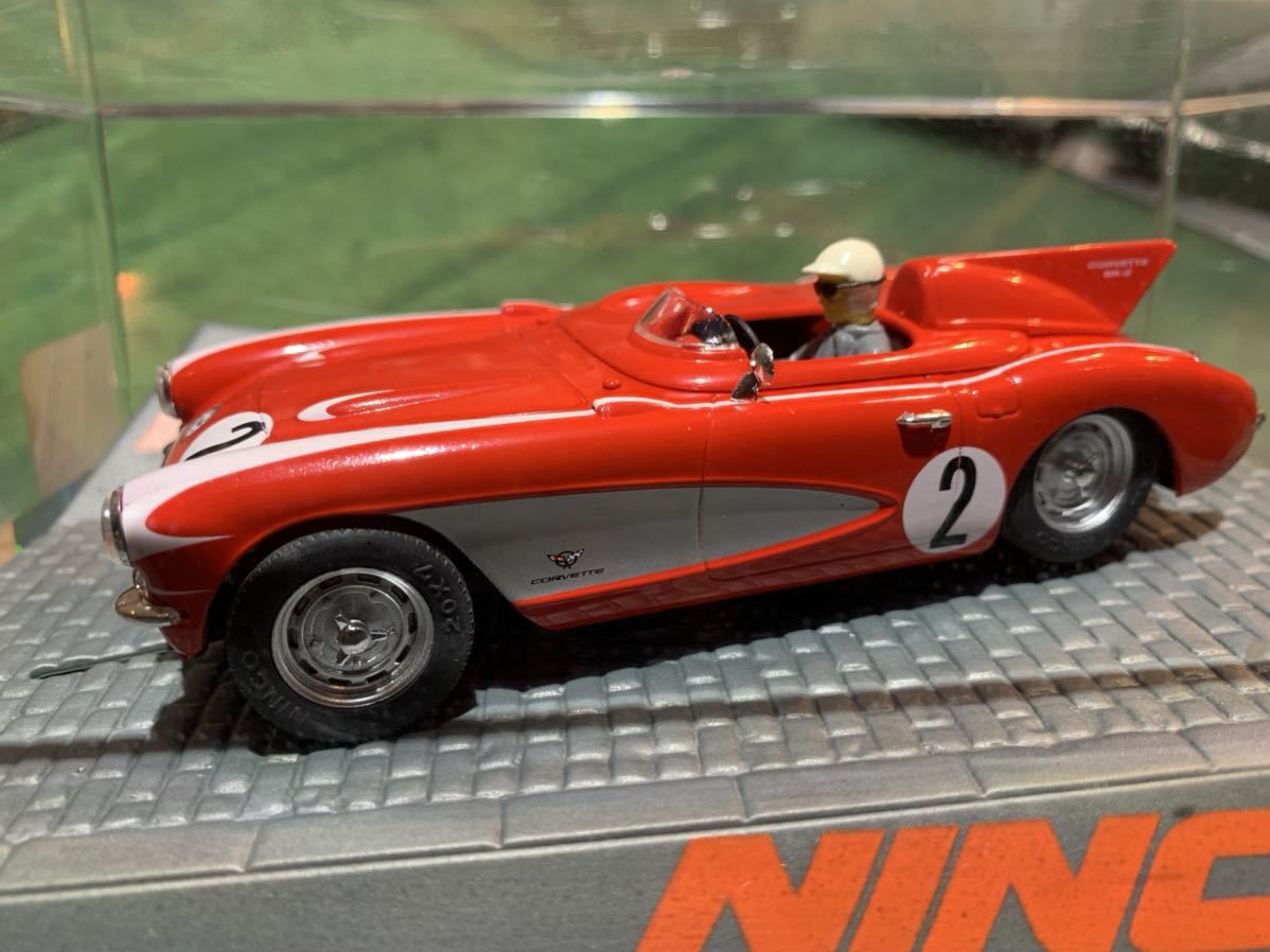 未開封未使用 Ninco slot car 1/32 corvette speed recordニンコ スロットカー コルベット スピードレコード拍卖