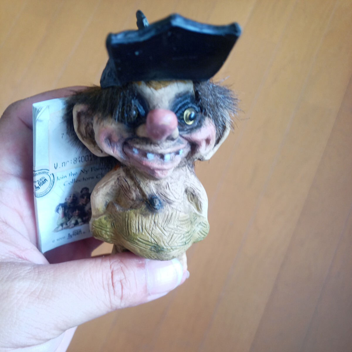 必見 ノルウェー NyForm ニイフォーム社 トロール人形 ビンテージ 飾る ①拍卖