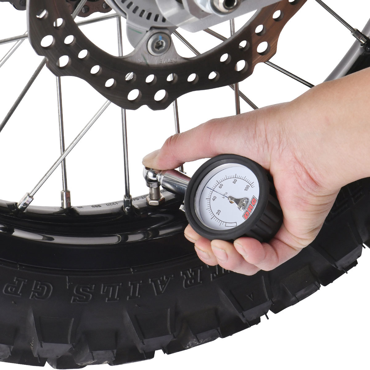 5~100kPa 極低圧~低圧用 エアゲージ 耐衝撃ラバーバンパー コンパクト設計拍卖