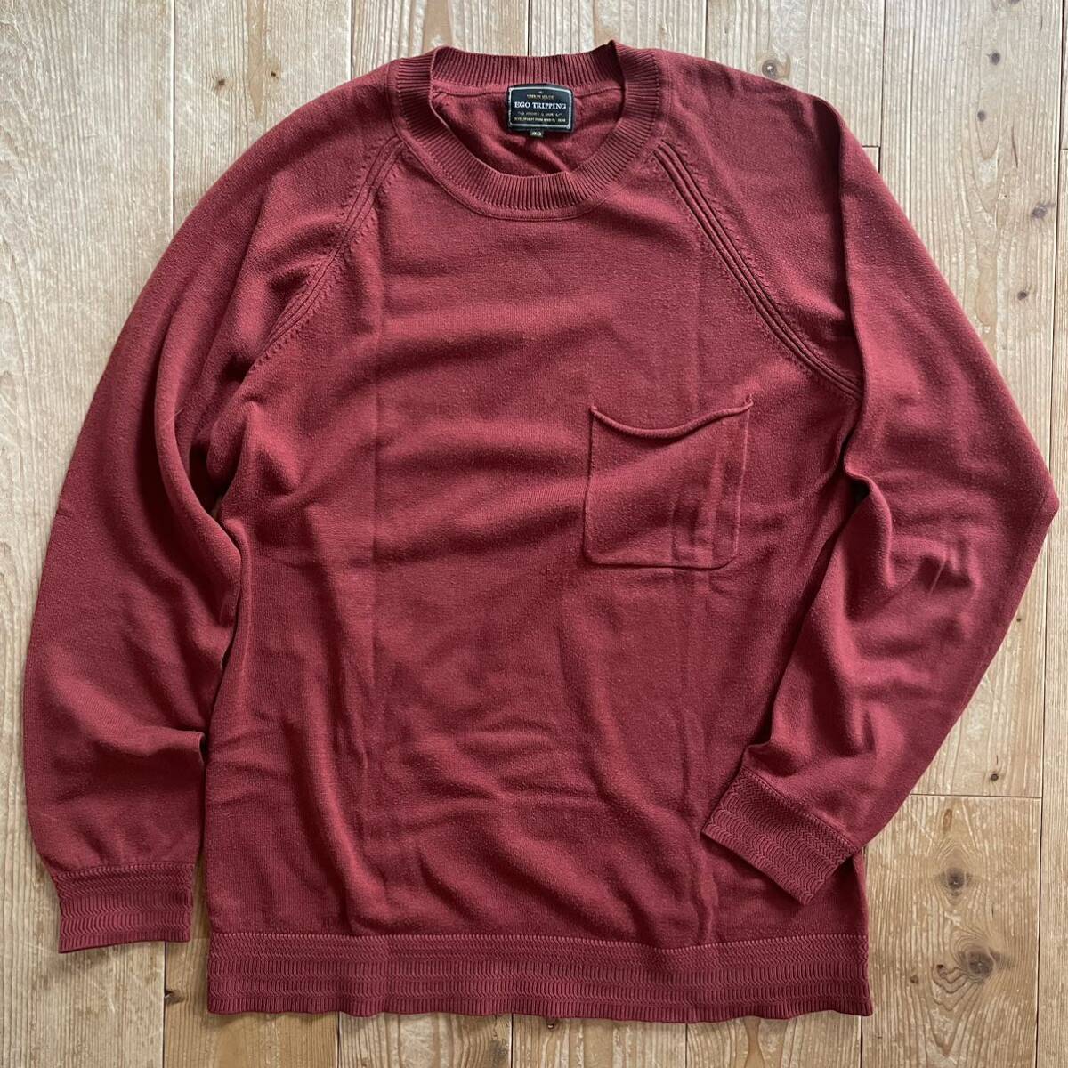 サイズ50(L) EGO TRIPPING エゴトリッピング ニット カットソー Rude Gallery ルードギャラリー cushman クッシュマン拍卖