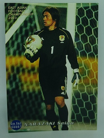 ◇2004◇カルビー◇サッカー日本代表◇EA-01◇楢崎正剛◇東アジア選手権カード◇まとめて依頼対応◇クリックポスト(追跡可)185円発送◇拍卖