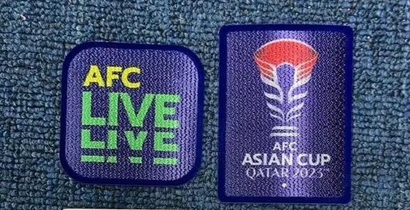数量限定 2023 AFCアジアカップ ワッペン 2枚拍卖