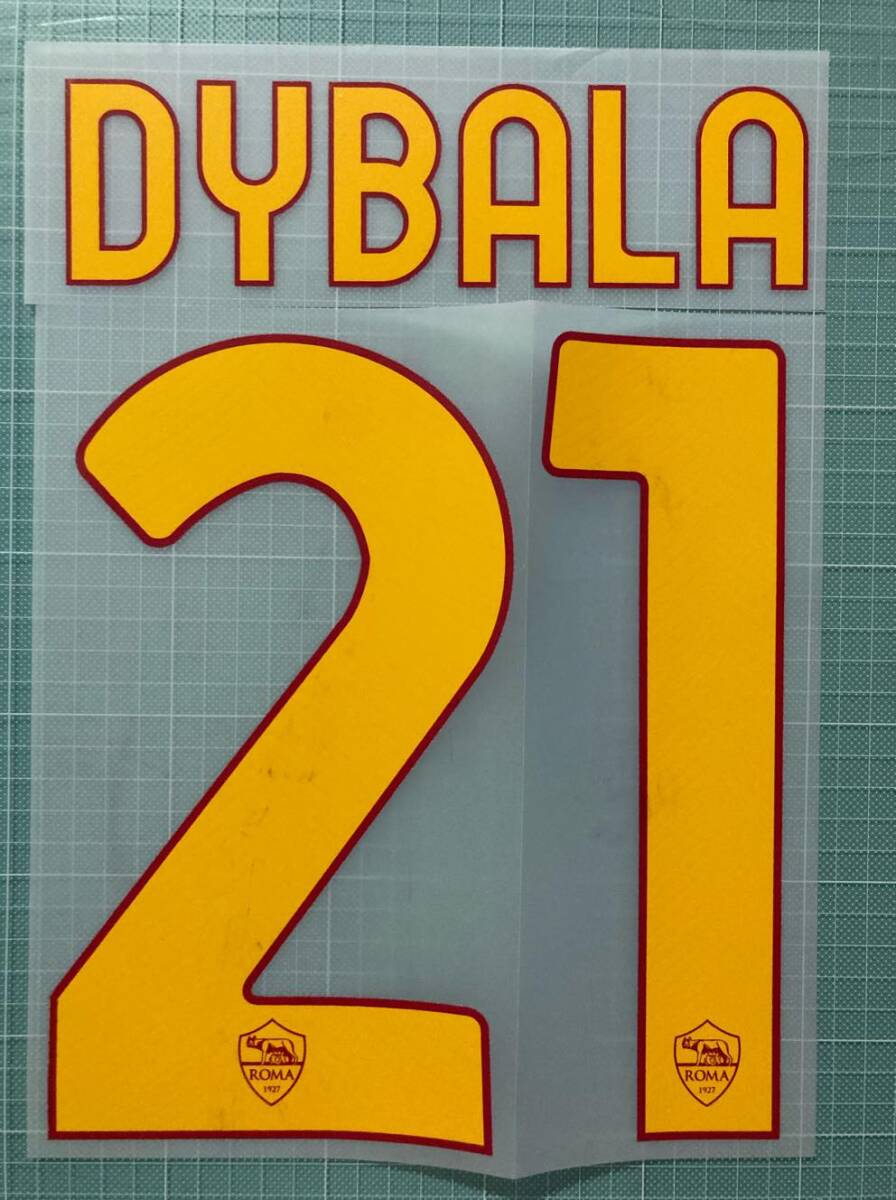 2022-2023 ASローマ x ディバラ / DYBALA マーキング セット拍卖