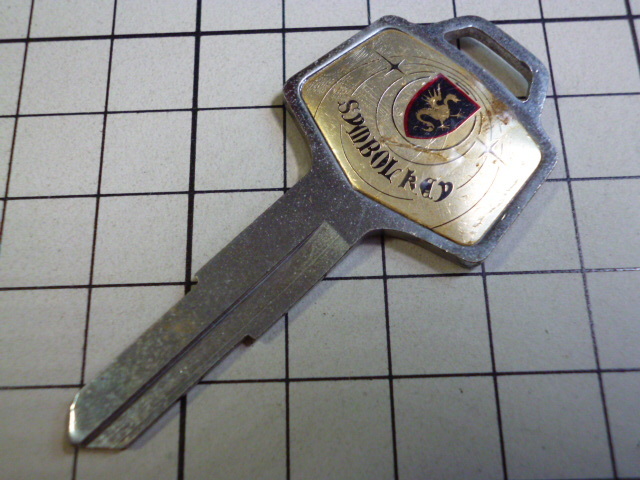 ファッション ブランクキー M169 ? 当時物 です ( HONDA ホンダ ) スペアキー 合鍵 鍵 キー ビンテージ拍卖