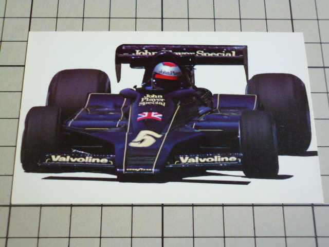 JPS John Player Special ステッカー 当時物 です(104×64mm) ビンテージ ジョンプレイヤースペシャル F1 F-1拍卖