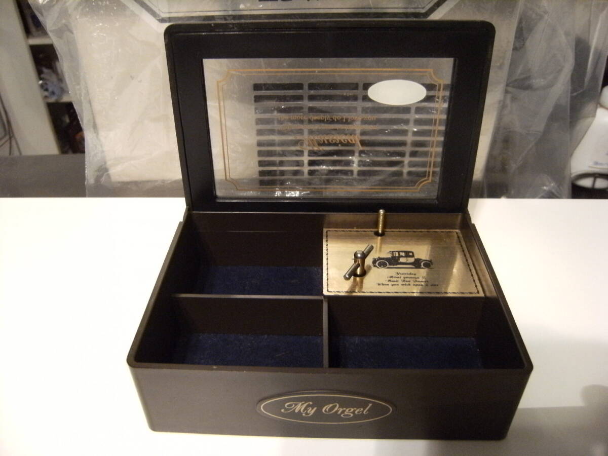 稼働品★昭和レトロ★日本製品★90年代 当時物 曲 未来予想図Ⅱ ドリームカムトゥルー 小物入れ ボックス オルゴール★吉田美和 ドリカム 拍卖