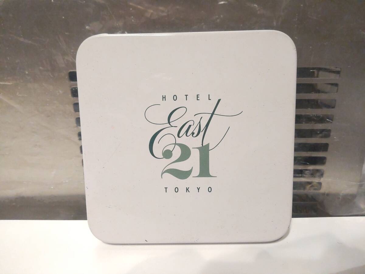 昭和レトロ★80年代★当時物 HOTEL EAST21 TOKYO ホテル イースト21東京 缶ケース 小物入れ タバコケース★宿泊 ヤンキー 暴走族 不良拍卖