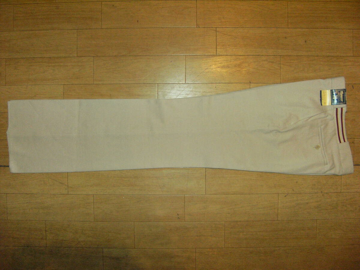 廃番★昭和レトロ★80年代★台湾製★11PREST モータウン 紳士 スラックス スーツパンツ 長ズボン★ディスコ ヤンキー 不良 水商売 暴走族拍卖