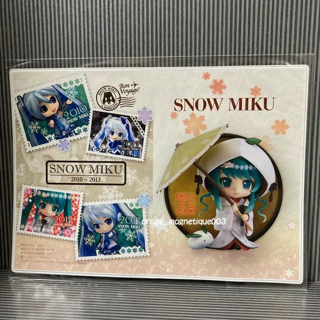 未開封 雪ミク さっぽろ雪まつり 2013 パスポートケース 初音ミク 限定 レア 北海道 passport case SNOW MIKU ボカロ拍卖