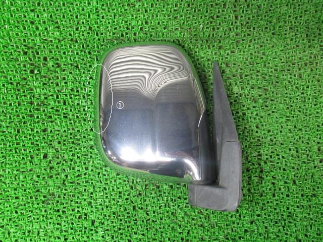 ミニキャブ GBD-U62V 右サイドミラー MR339586 無塗装黒 メッキカバー /41430拍卖