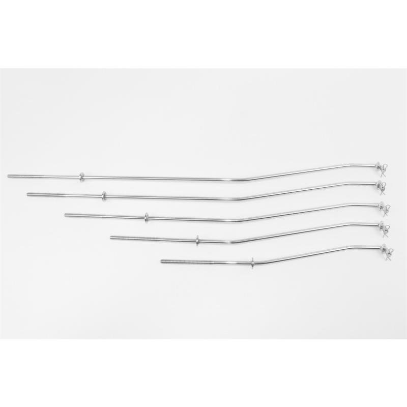 モンキー ゴリラ ブレーキロッド ステンレス製バフ仕上げ 全長515mm 18,20,22cmロングスイングアーム向け拍卖