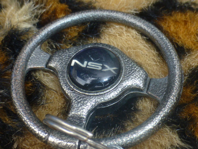 【当時物!正規品!】激レア ホンダ 純正 NSX ステアリング クラブ キーホルダー キーリング NA1 NA2 HONDA 希少 貴重 STEERING CLUB拍卖