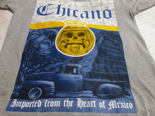 【新品!即落!】シボレー C3100 Tシャツ ローライダー チカーノ BOMB ハイドロ デイトン SHAKAアステカWEAR 5152 53 シャカ ウェア拍卖