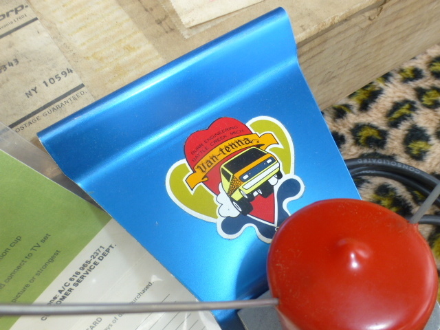 【鬼レア!当時物】バンテナ ラビットイヤーアンテナ シェビーバン ダッジバン エコノライン バニング GMCバンデューラ カスタム 60'S 70'S拍卖