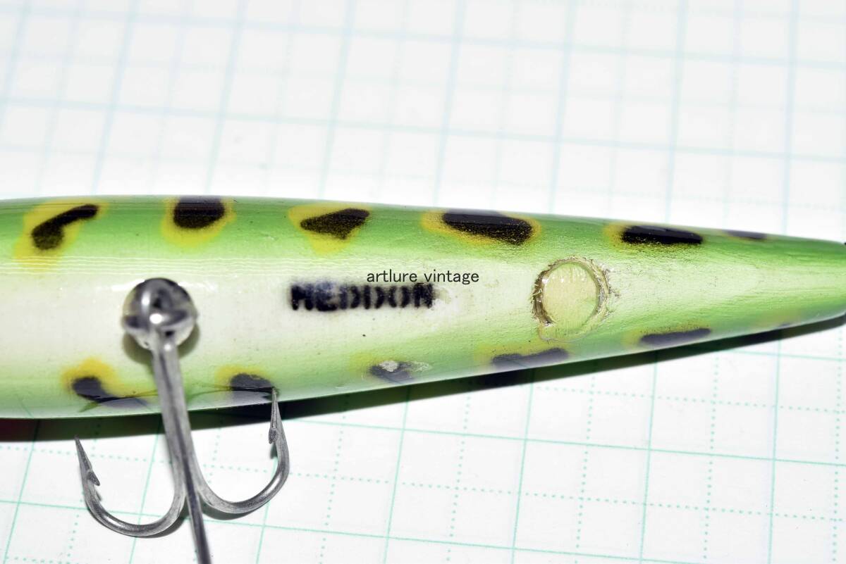 #6400 MF ZARAGOSSA JR. VINTAGE WOODEN LURE HEDDON SMITH 日本限定(4811-326 )USA MADE #OLDLURE #ARTLURE_VINTAGE #ヴィンテージ拍卖