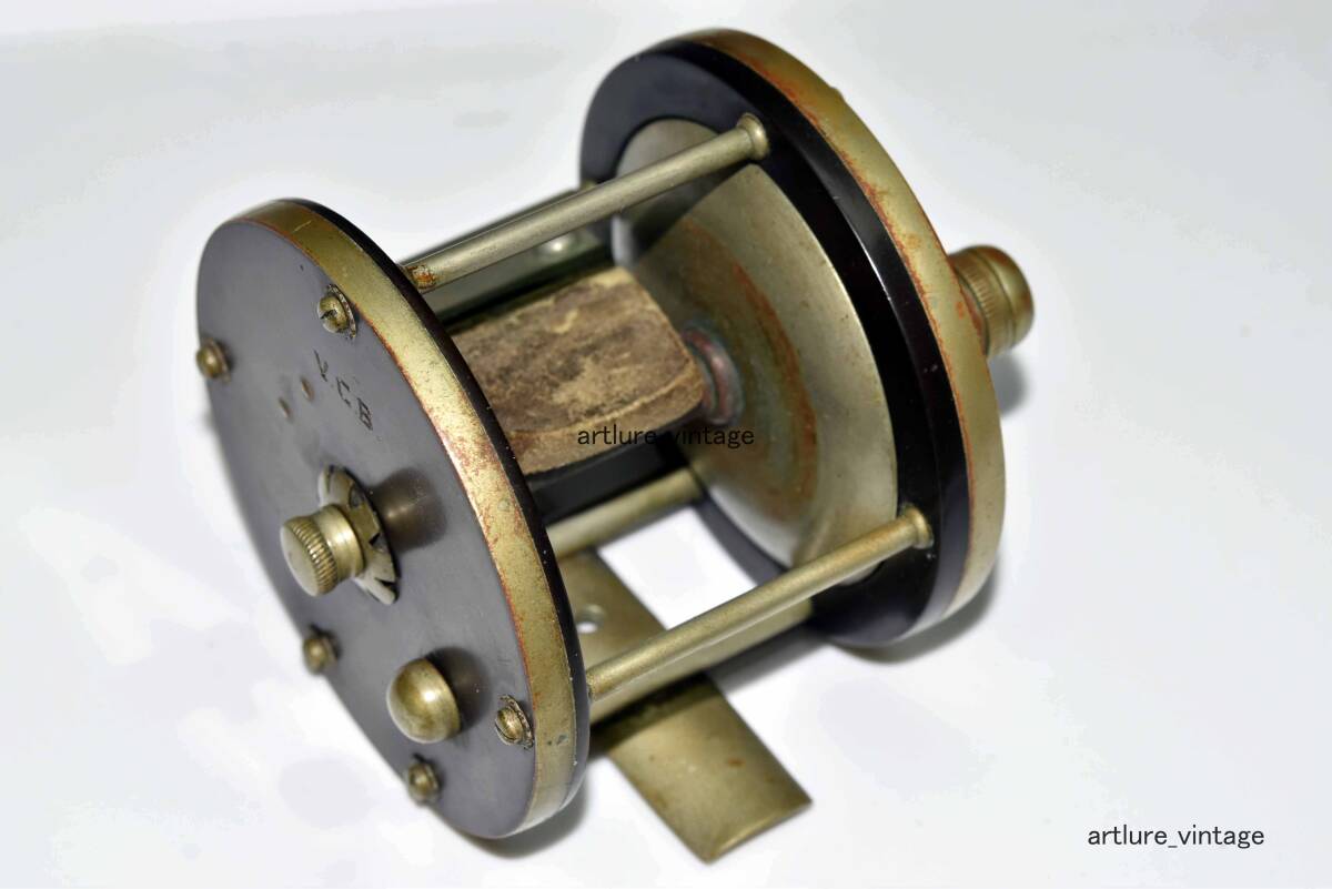 JULIUS VOM HOF 1980~1990年 希少ANTIQUE REEL (Y257-345)VINTAGE REEL, OLD REEL, HISTRICAL REEL ビンテージリール拍卖