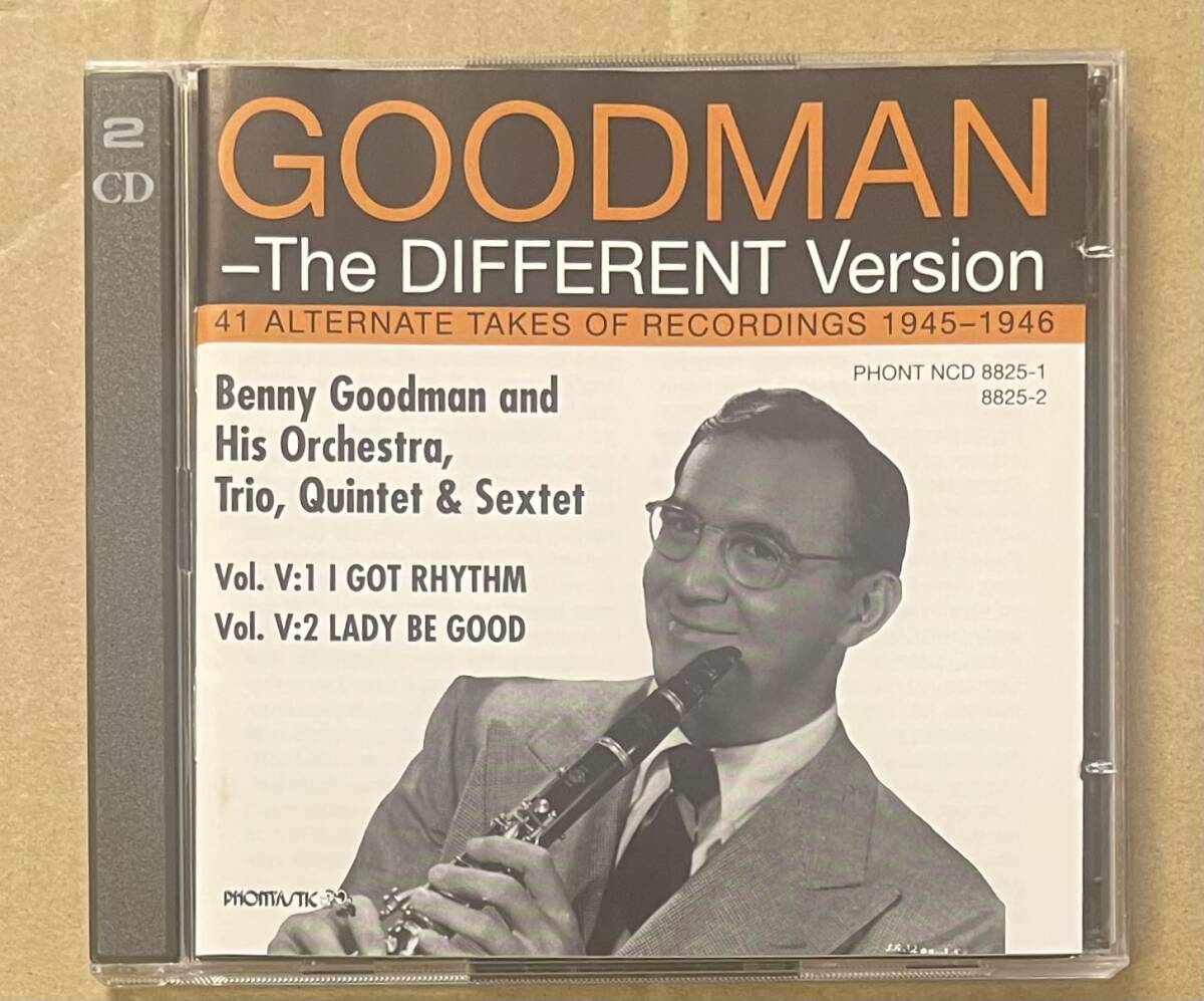 CD2枚組 BENNY GOODMAN ベニー・グッドマン Different Version V 41 Alternate Takes of Recordings 1945-46拍卖