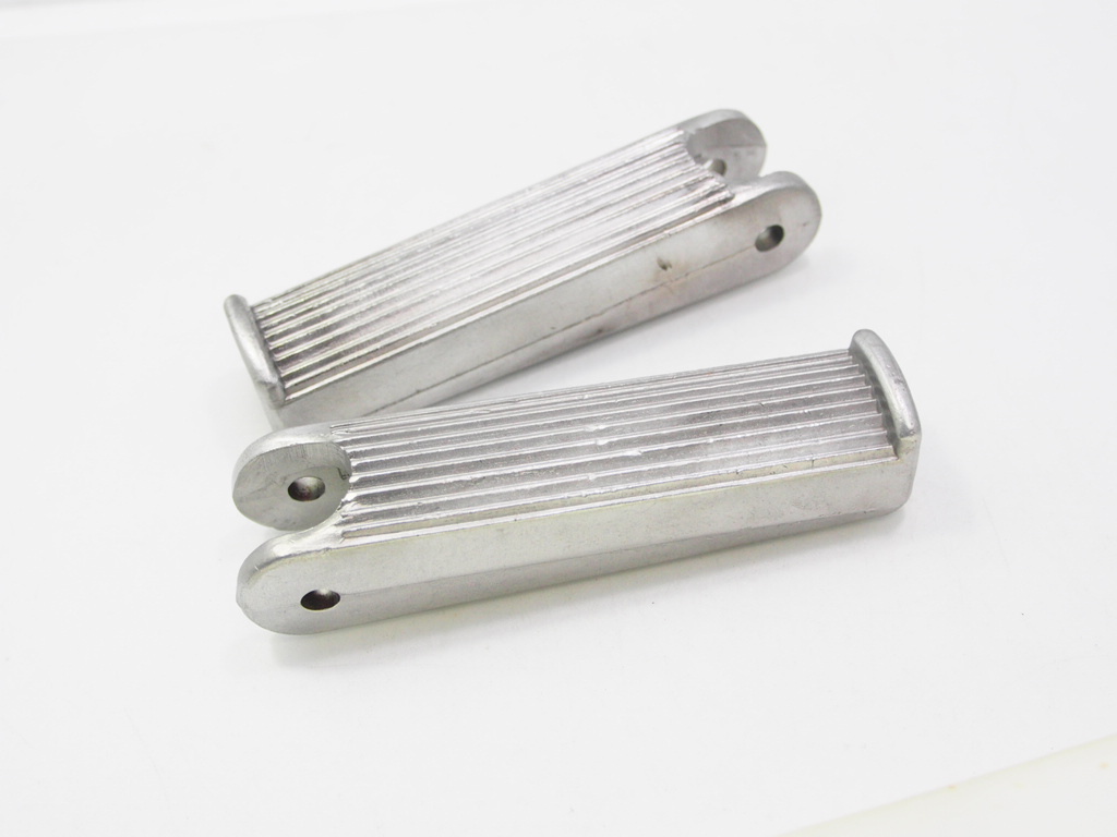 Knuckle純正オプション ビンテージ キャスト フットペグ ステップ 当時物 Chopper Bober pan Sidevalve Iron Early shovel BSA triumph拍卖