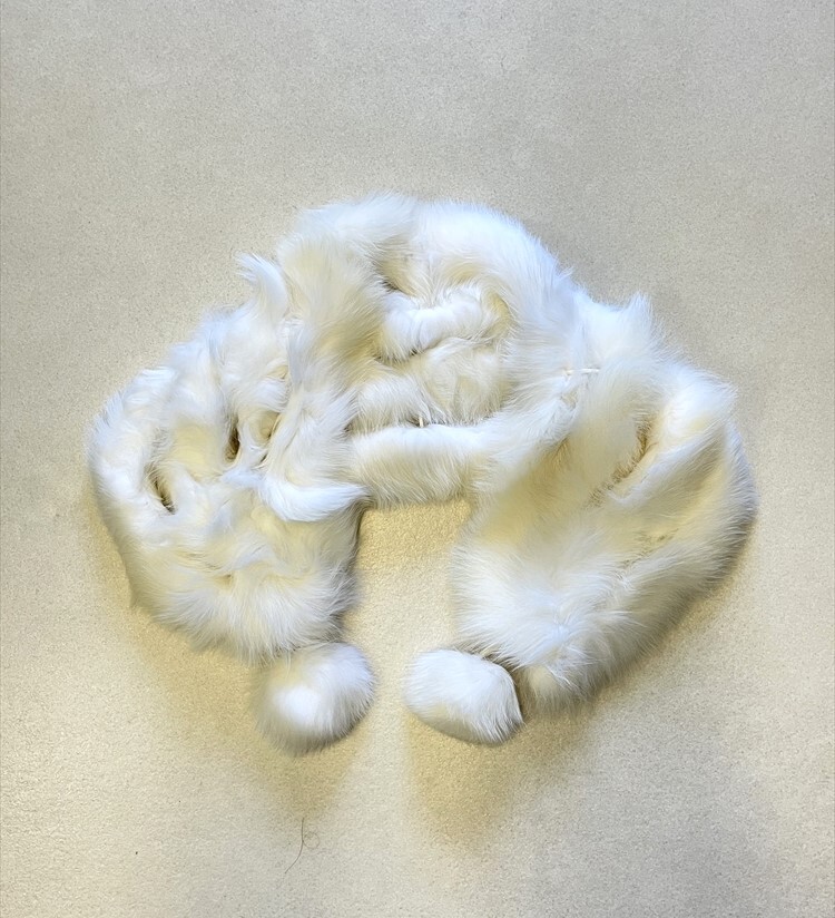 花とら●リサイクル和装小物 ショール 成人式 振袖 ファーショール 240604-01拍卖