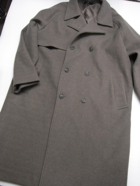 MONO-MART モノマート コート ダブルボタン Lサイズ メンズ ブラウン H17-MB拍卖