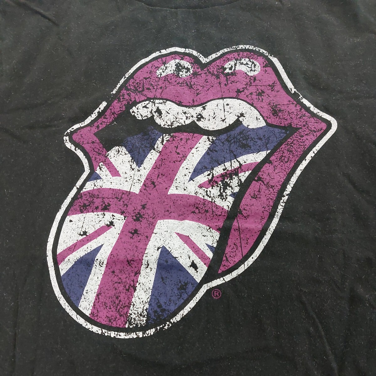 ◆中古ローリング・ストーンズ 紫 Tシャツ Lサイズ◆拍卖