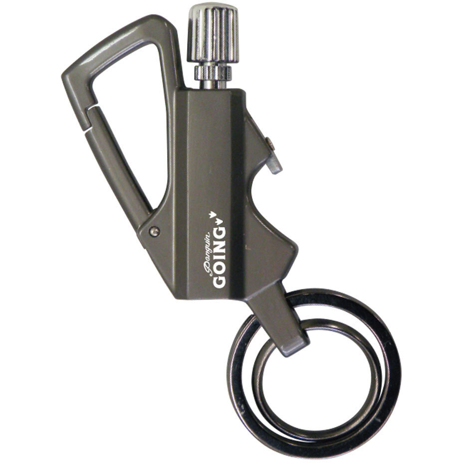 オイルマッチ ライター アウトドア ペンギンゴーイング インテリア カラビナ付き 2重リング かっこいい 屋外 栓抜き拍卖