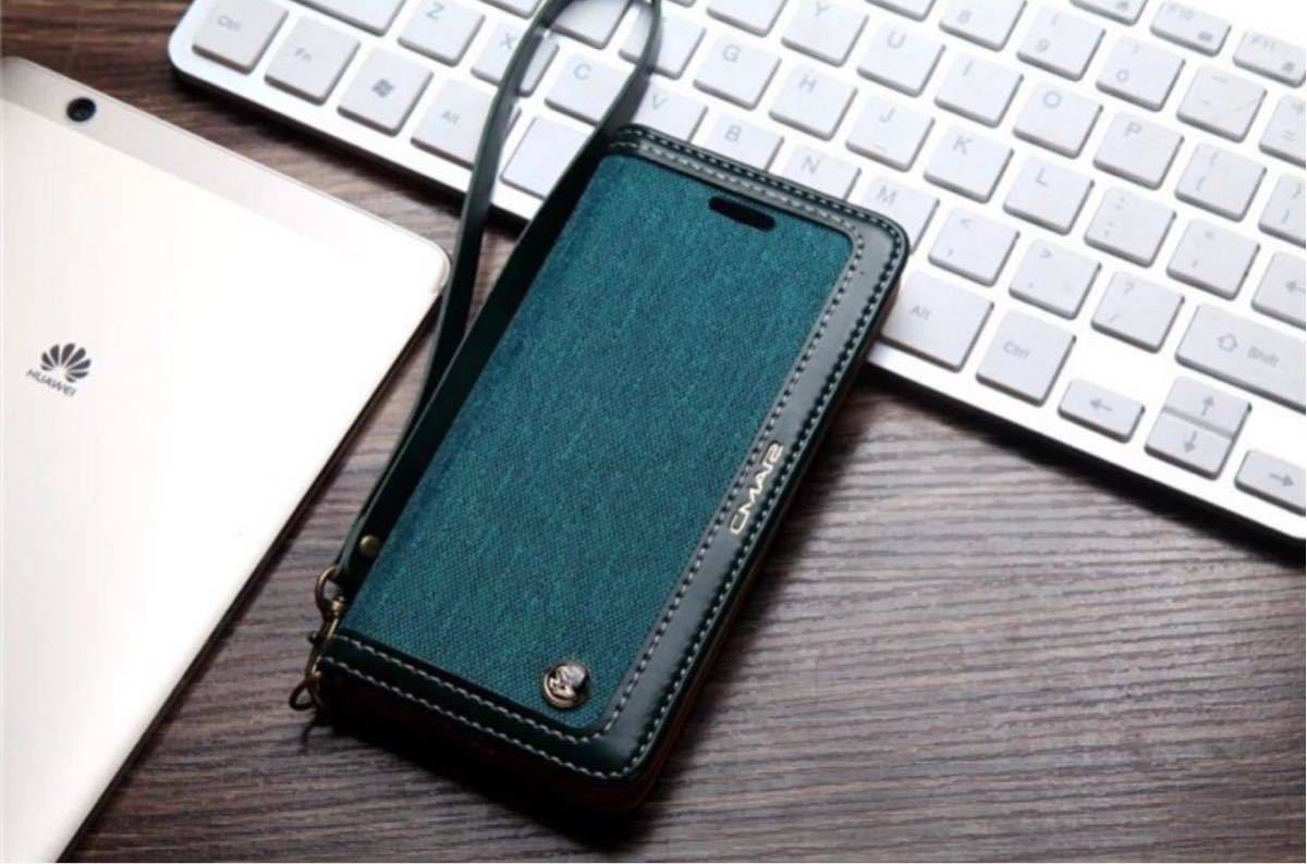 iPhone 13 pro max レザーケース iPhone13 pro max カバー アイフォン13 プロ マックス ケース 手帳型 カード収納 グリーン拍卖