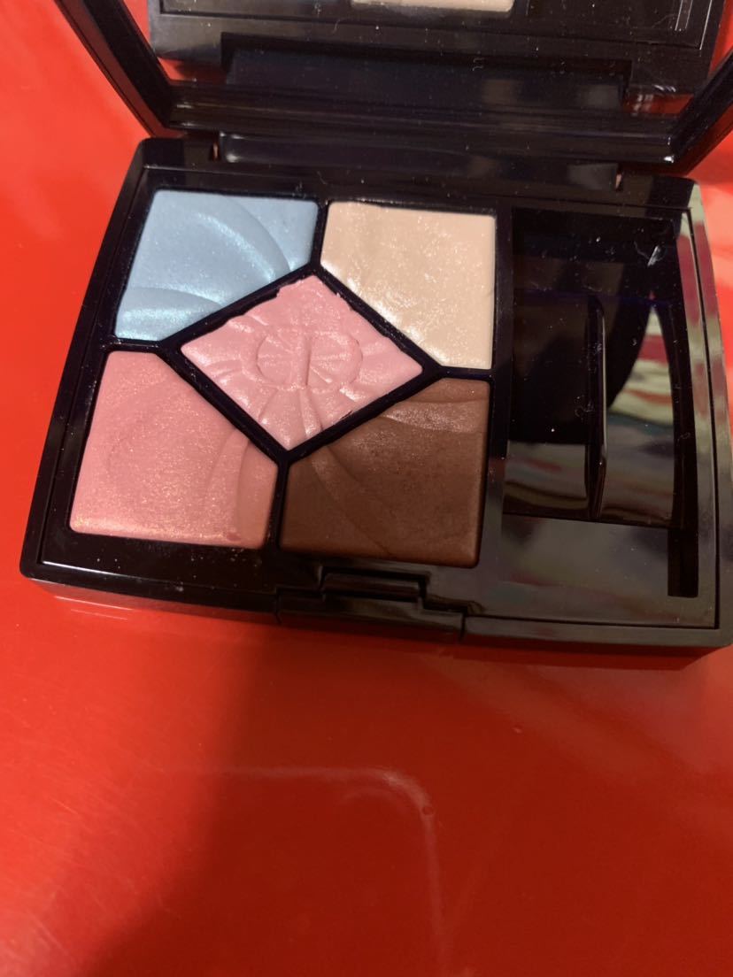 クリスチャン ディオール Dior アイシャドウ サンク クルール ロリグロウ 257 シュガー シェード 限定完売 1度使用 ピンク アイスブルー拍卖