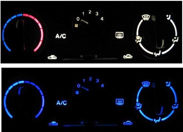 ロードスター NB6/8 エアコンLED照明1台分セット レッド拍卖